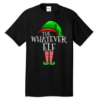 The Whatever Elf Group Matching Family Christmas Funny Tall T-Shirt