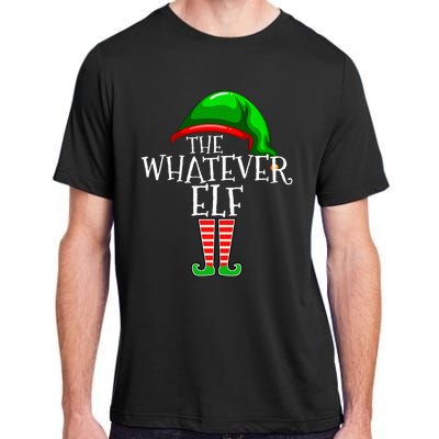 The Whatever Elf Group Matching Family Christmas Funny Adult ChromaSoft Performance T-Shirt