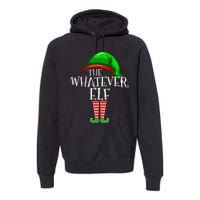 The Whatever Elf Group Matching Family Christmas Funny Premium Hoodie