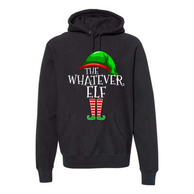 The Whatever Elf Group Matching Family Christmas Funny Premium Hoodie