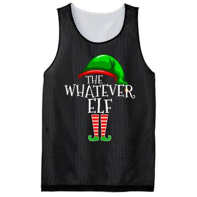 The Whatever Elf Group Matching Family Christmas Funny Mesh Reversible Basketball Jersey Tank