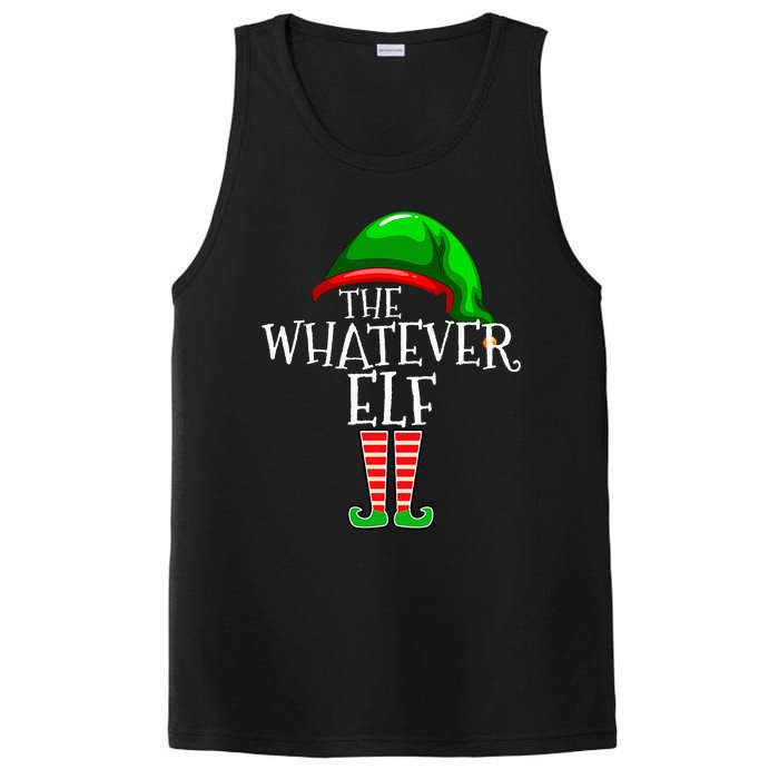 The Whatever Elf Group Matching Family Christmas Funny PosiCharge Competitor Tank