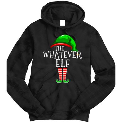 The Whatever Elf Group Matching Family Christmas Funny Tie Dye Hoodie