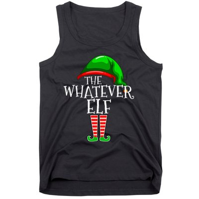 The Whatever Elf Group Matching Family Christmas Funny Tank Top