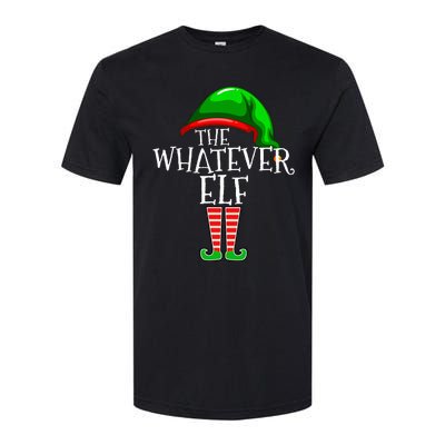 The Whatever Elf Group Matching Family Christmas Funny Softstyle CVC T-Shirt