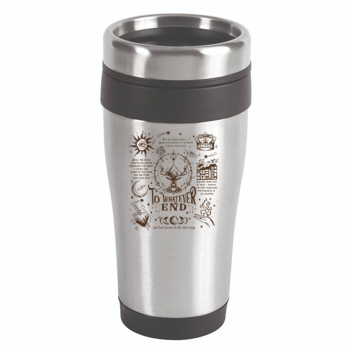 To Whatever End Throne Of Glass 16oz Travel Tumbler