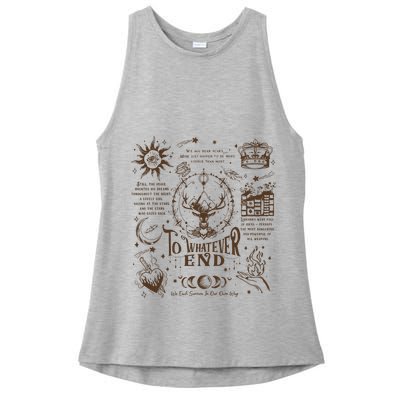 To Whatever End Throne Of Glass Ladies PosiCharge Tri-Blend Wicking Tank