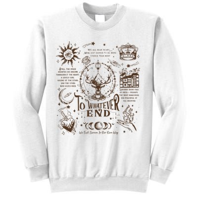 To Whatever End Throne Of Glass Sweatshirt