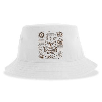 To Whatever End Throne Of Glass Sustainable Bucket Hat