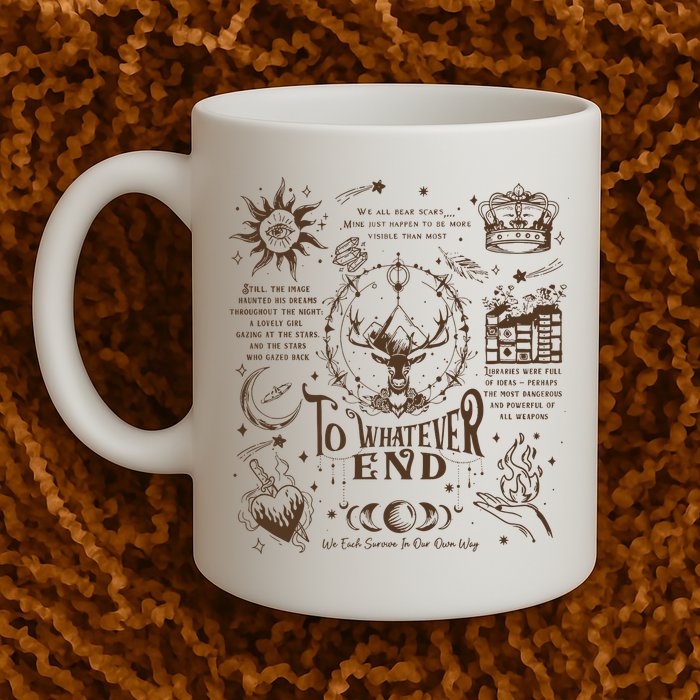 To Whatever End Throne Of Glass Mug