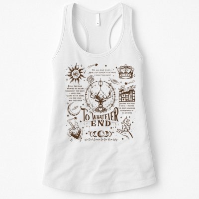 To Whatever End Throne Of Glass Womens Tank Top