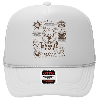 To Whatever End Throne Of Glass Trucker Hat