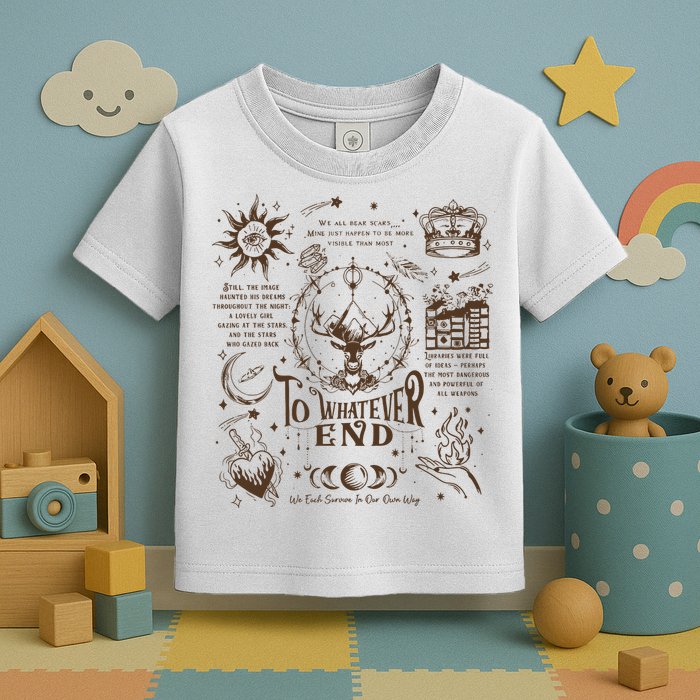 To Whatever End Throne Of Glass Toddler T-Shirt