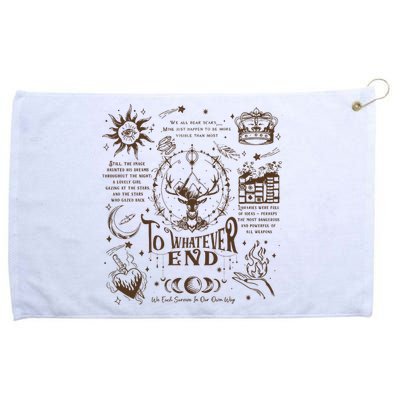 To Whatever End Throne Of Glass Grommeted Golf Towel