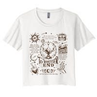 To Whatever End Throne Of Glass Crop Top