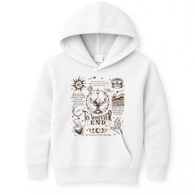 To Whatever End Throne Of Glass Kids Hoodie