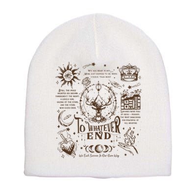 To Whatever End Throne Of Glass Short Acrylic Beanie