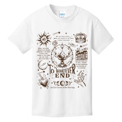 To Whatever End Throne Of Glass Kids T-Shirt