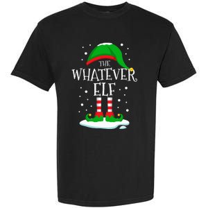 The Whatever Elf Christmas Family Matching Xmas Group Funny Garment-Dyed Heavyweight T-Shirt