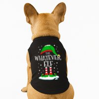 The Whatever Elf Christmas Family Matching Xmas Group Funny Doggie Tank