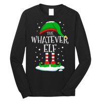 The Whatever Elf Christmas Family Matching Xmas Group Funny Long Sleeve Shirt