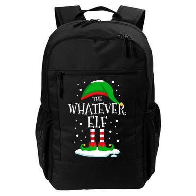 The Whatever Elf Christmas Family Matching Xmas Group Funny Backpack