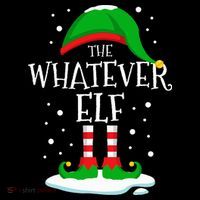 The Whatever Elf Christmas Family Matching Xmas Group Funny Premium T-Shirt