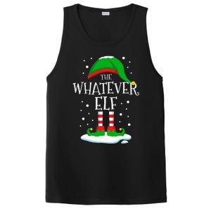 The Whatever Elf Christmas Family Matching Xmas Group Funny PosiCharge Competitor Tank