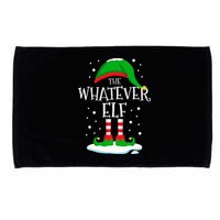 The Whatever Elf Christmas Family Matching Xmas Group Funny Microfiber Hand Towel