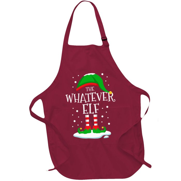 The Whatever Elf Christmas Family Matching Xmas Group Funny Apron