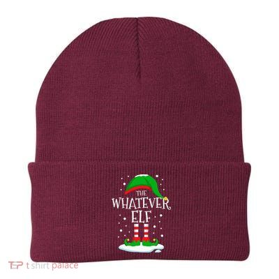 The Whatever Elf Christmas Family Matching Xmas Group Funny Beanie