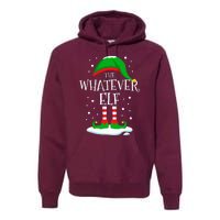 The Whatever Elf Christmas Family Matching Xmas Group Funny Premium Hoodie