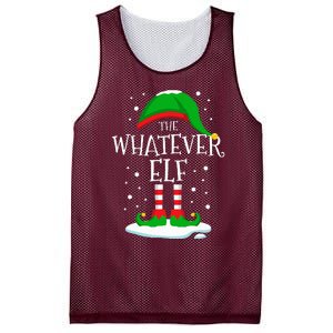 The Whatever Elf Christmas Family Matching Xmas Group Funny Mesh Reversible Basketball Jersey Tank