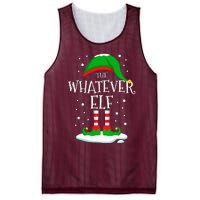 The Whatever Elf Christmas Family Matching Xmas Group Funny Mesh Reversible Basketball Jersey Tank