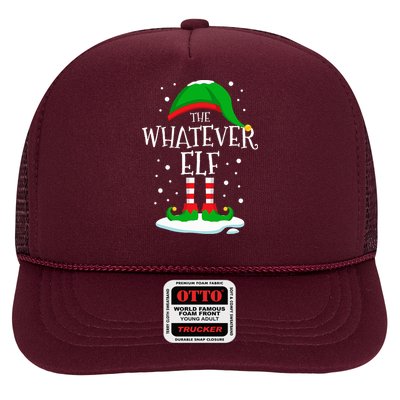 The Whatever Elf Christmas Family Matching Xmas Group Funny Trucker Hat
