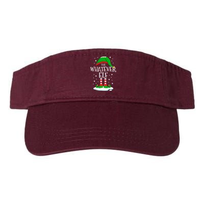 The Whatever Elf Christmas Family Matching Xmas Group Funny Visor