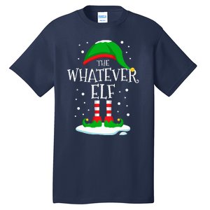 The Whatever Elf Christmas Family Matching Xmas Group Funny Tall T-Shirt