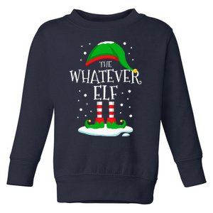 The Whatever Elf Christmas Family Matching Xmas Group Funny Toddler Sweatshirt