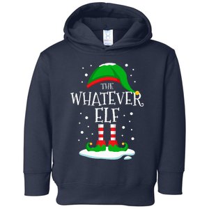 The Whatever Elf Christmas Family Matching Xmas Group Funny Toddler Hoodie