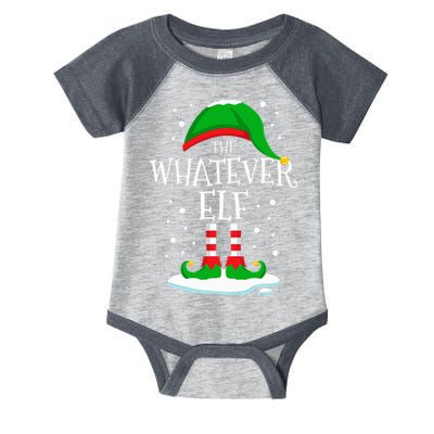 The Whatever Elf Christmas Family Matching Xmas Group Funny Infant Baby Jersey Bodysuit