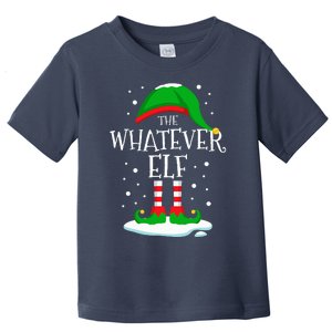 The Whatever Elf Christmas Family Matching Xmas Group Funny Toddler T-Shirt