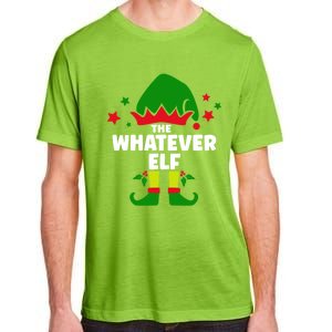 The Whatever Elf Funny Christmas Matching Decorations Family Gift Adult ChromaSoft Performance T-Shirt