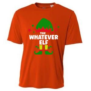 The Whatever Elf Funny Christmas Matching Decorations Family Gift Cooling Performance Crew T-Shirt