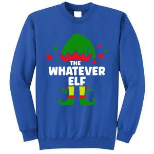 The Whatever Elf Funny Christmas Matching Decorations Family Gift Sweatshirt