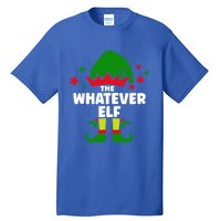 The Whatever Elf Funny Christmas Matching Decorations Family Gift Tall T-Shirt