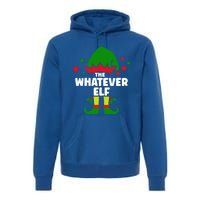 The Whatever Elf Funny Christmas Matching Decorations Family Gift Premium Hoodie