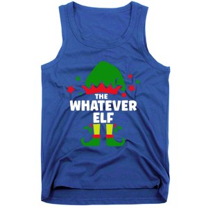 The Whatever Elf Funny Christmas Matching Decorations Family Gift Tank Top