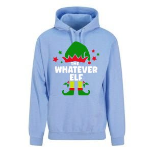 The Whatever Elf Funny Christmas Matching Decorations Family Gift Unisex Surf Hoodie