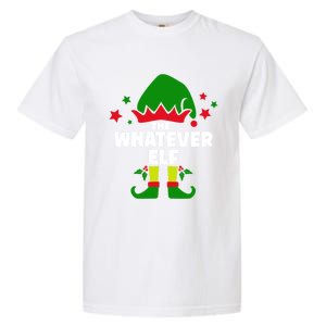 The Whatever Elf Funny Christmas Matching Decorations Family Gift Garment-Dyed Heavyweight T-Shirt