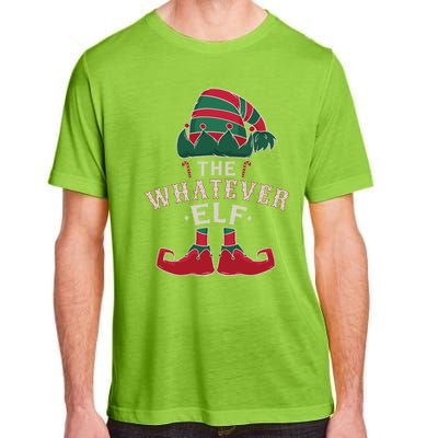 The Whatever Elf Cute Ugly Christmas Sweater Family Gift Adult ChromaSoft Performance T-Shirt